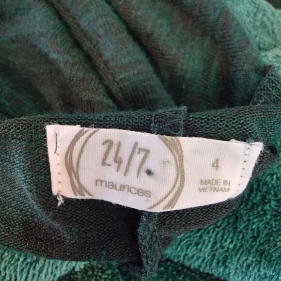 Maurices 24/7 marled cowl neck holiday top size 4/4x - Picture 6 of 6